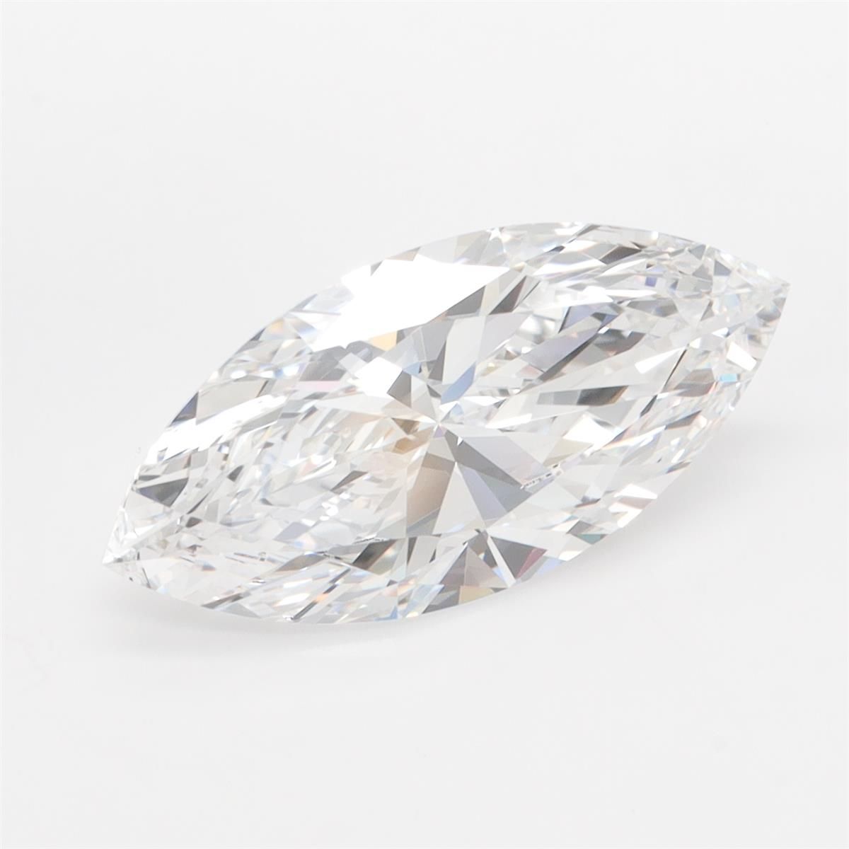 3.02ct Marquise E VVS2 Lab-Grown Diamond