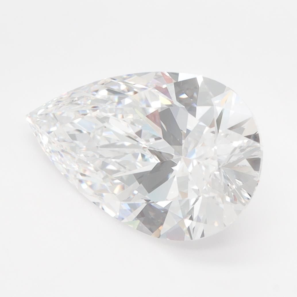 3.05ct Pear D IF Lab-Grown Diamond