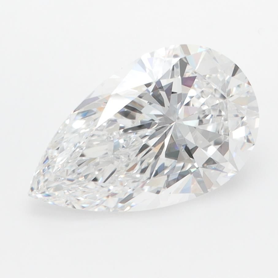 2ct Pear D IF Lab-Grown Diamond