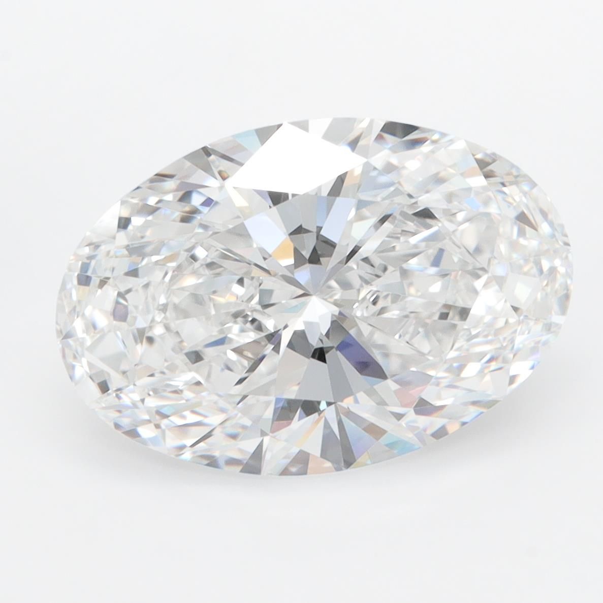 5.09ct Oval D IF Lab-Grown Diamond