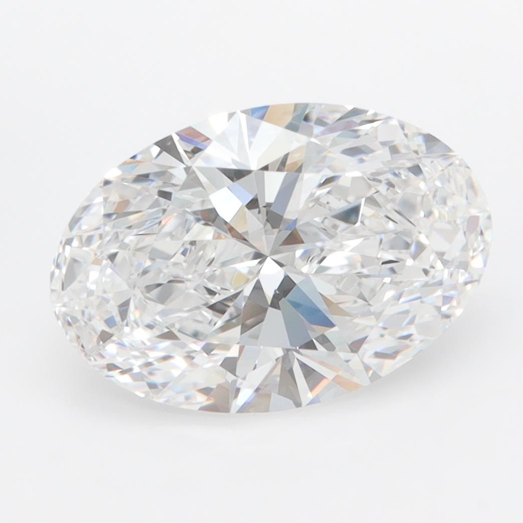 3.37ct Oval D IF Lab-Grown Diamond