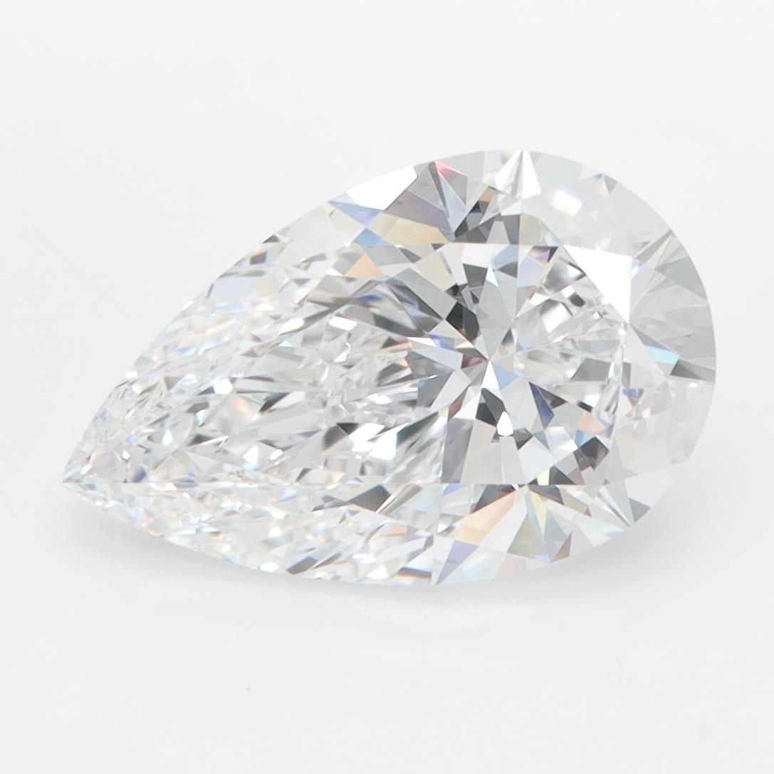 3.27ct Pear D IF Lab-Grown Diamond
