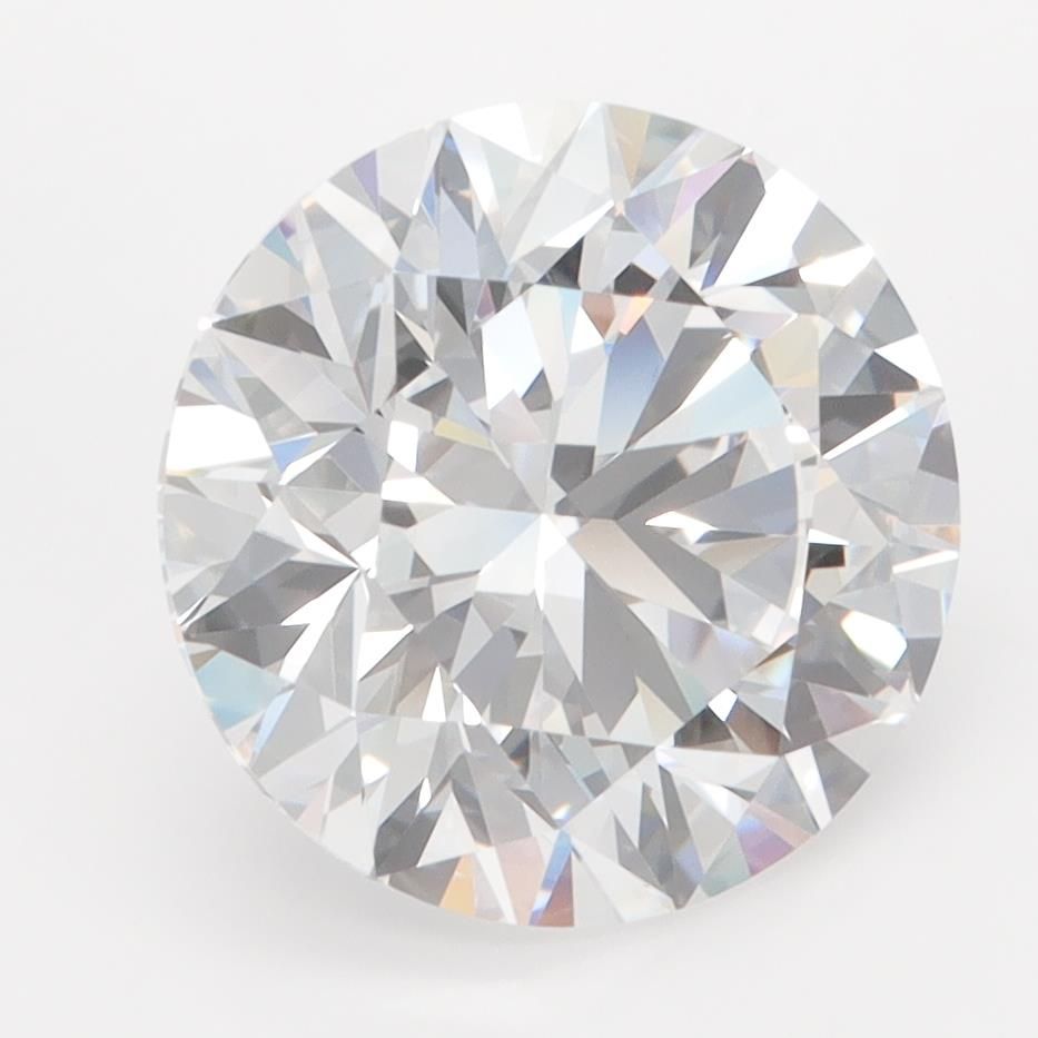 4.1ct Round D IF Lab-Grown Diamond