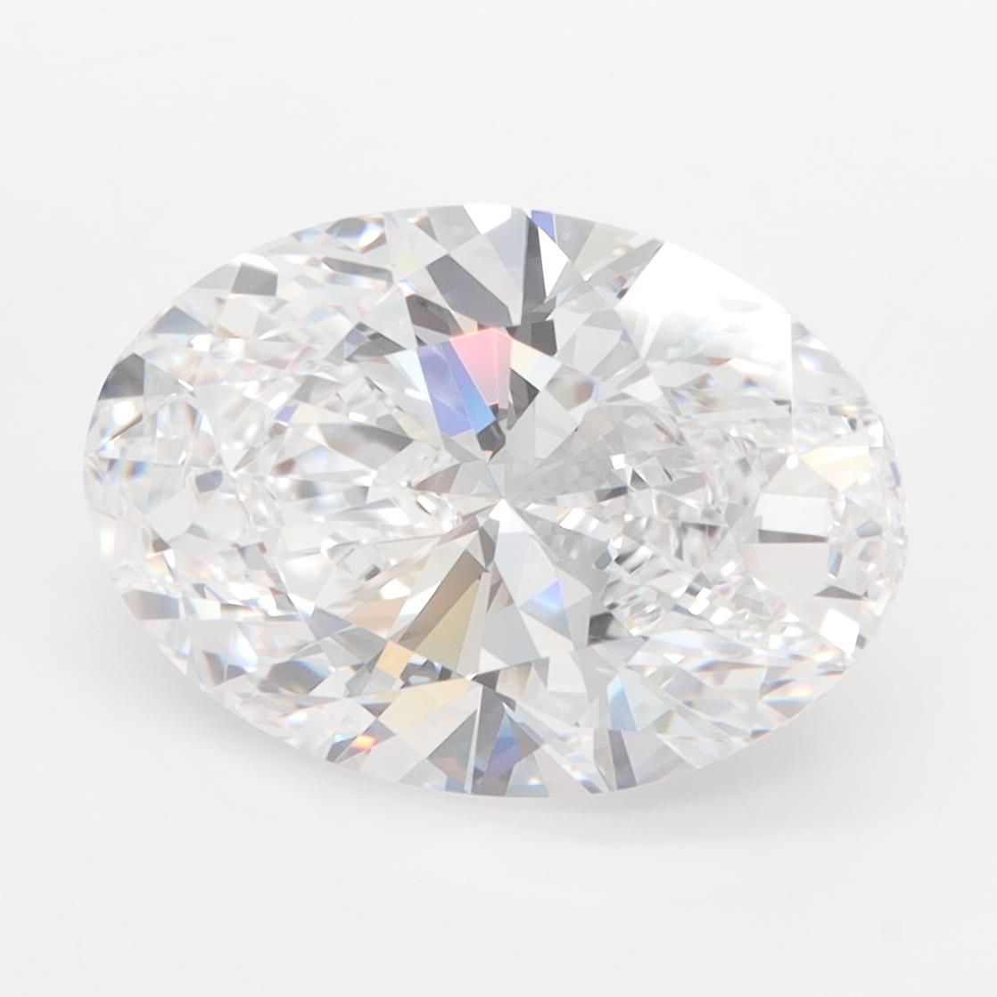 4.31ct Oval D IF Lab-Grown Diamond