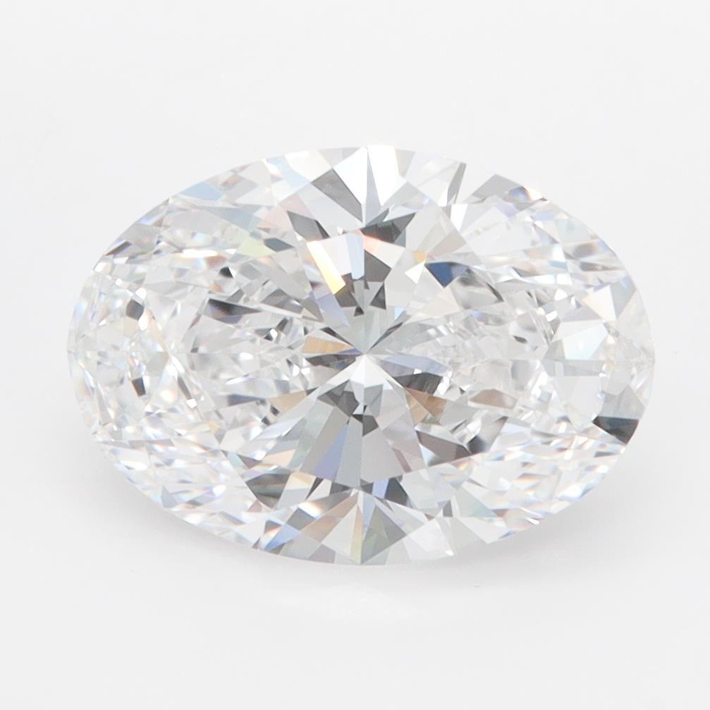 3.09ct Oval D IF Lab-Grown Diamond