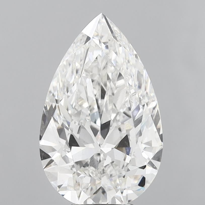 6.01ct Pear F VS1 Lab-Grown Diamond