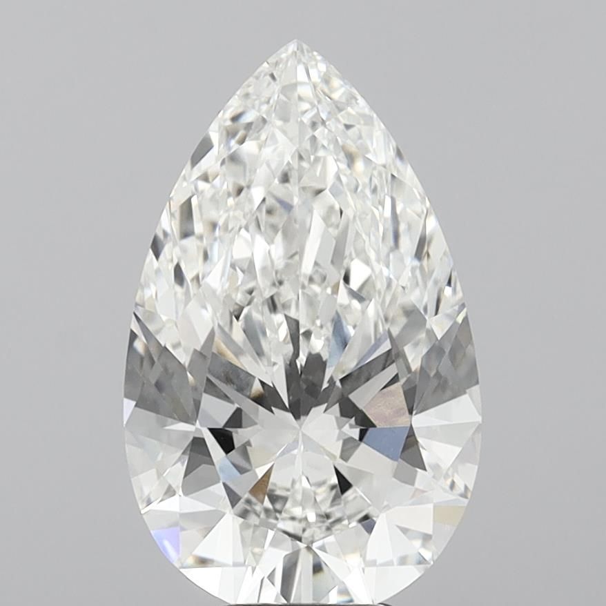 7.1ct Pear F VVS2 Lab-Grown Diamond