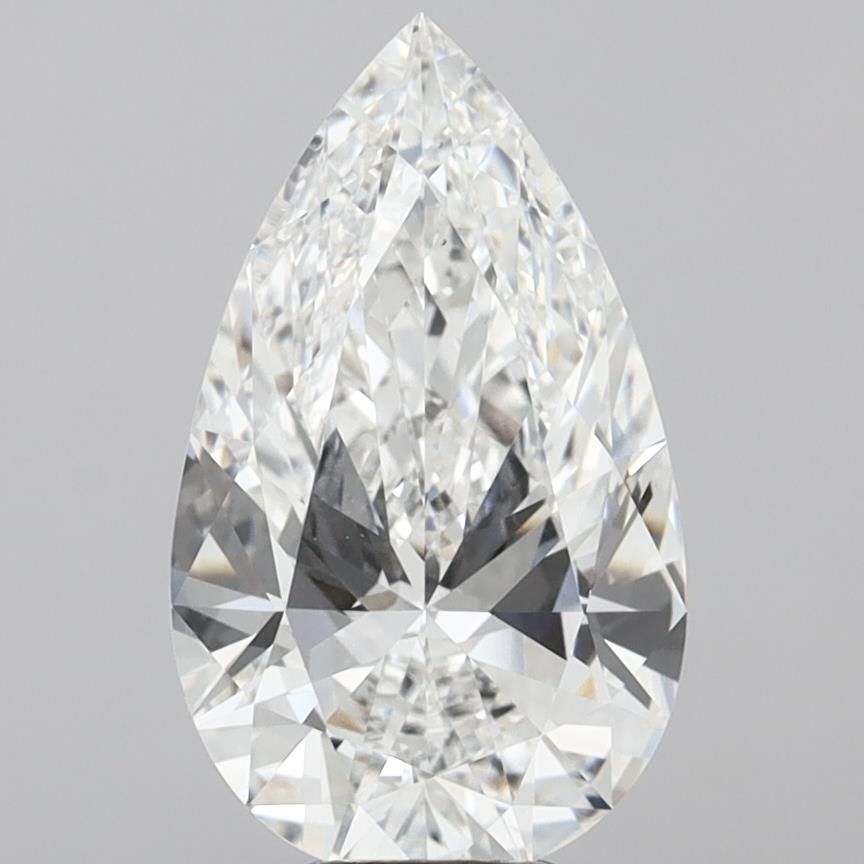 7.09ct Pear E VVS2 Lab-Grown Diamond