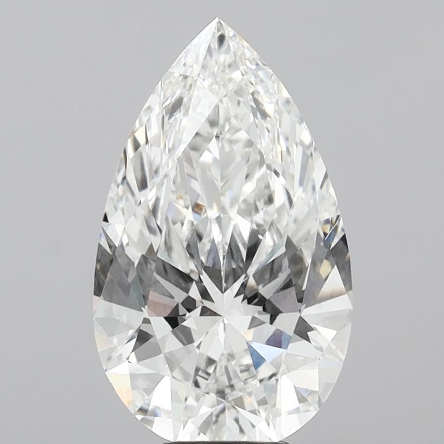 7.05ct Pear F VVS2 Lab-Grown Diamond