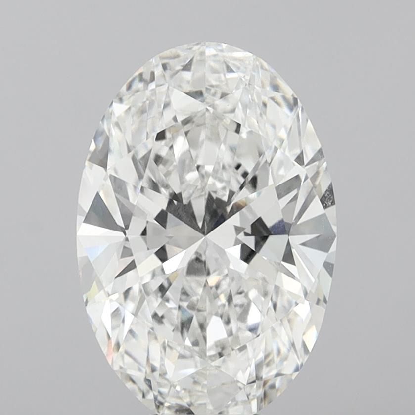 7.53ct Oval F VVS2 Lab-Grown Diamond