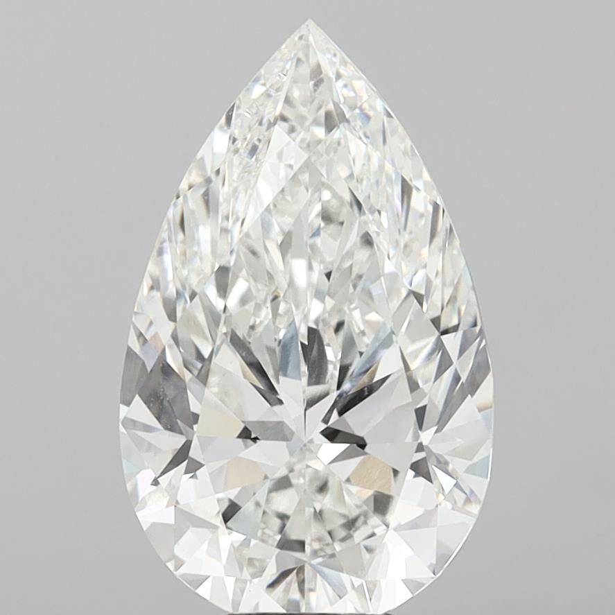 8.05ct Pear F VVS1 Lab-Grown Diamond