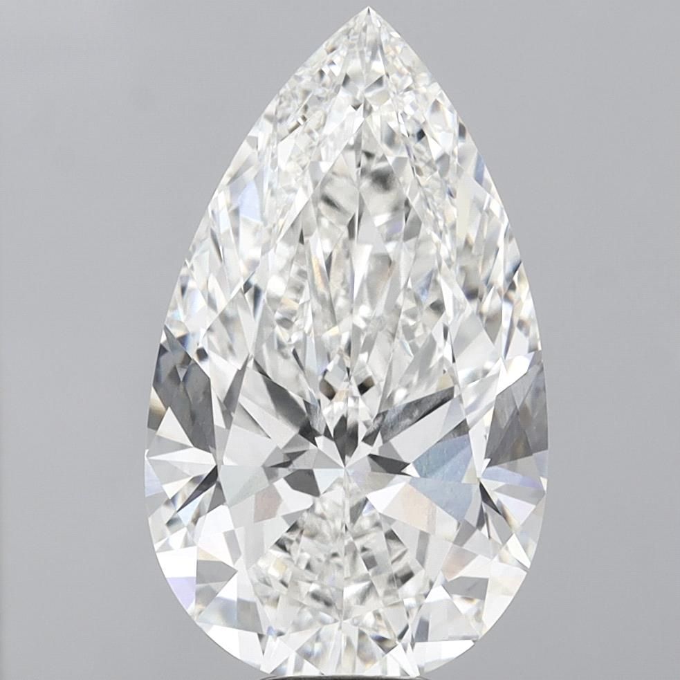 10.50 Carat PEAR Shape F Colour VVS2 Clarity  Cut - White Lab Diamond - 1749442