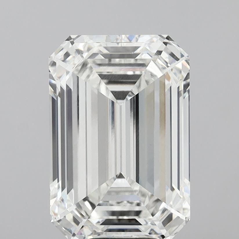 10.10 Carat EMERALD Shape E Colour VS2 Clarity  Cut - White Lab Diamond - 1749443