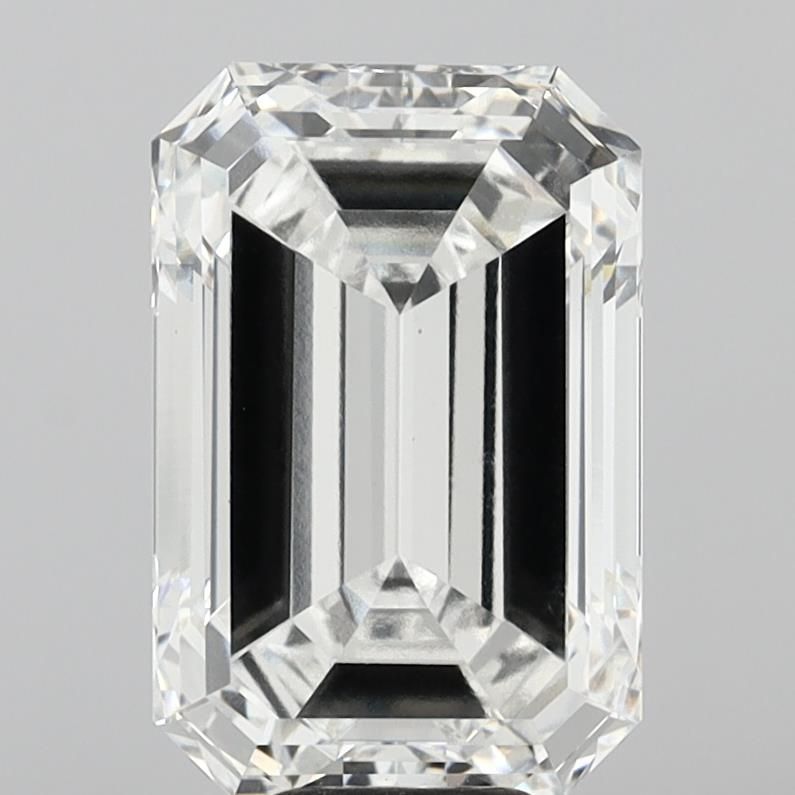 10.06 Carat EMERALD Shape F Colour VVS2 Clarity  Cut - White Lab Diamond - 1749775