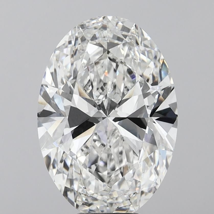8.06ct Oval F VVS2 Lab-Grown Diamond