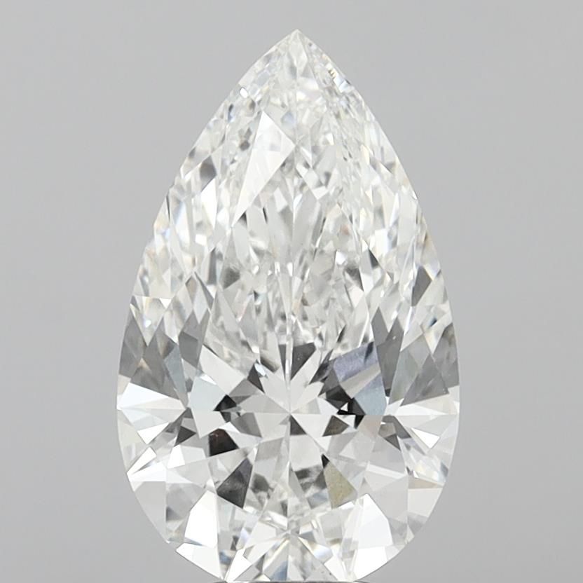 10.08ct Pear F VVS2 Lab-Grown Diamond