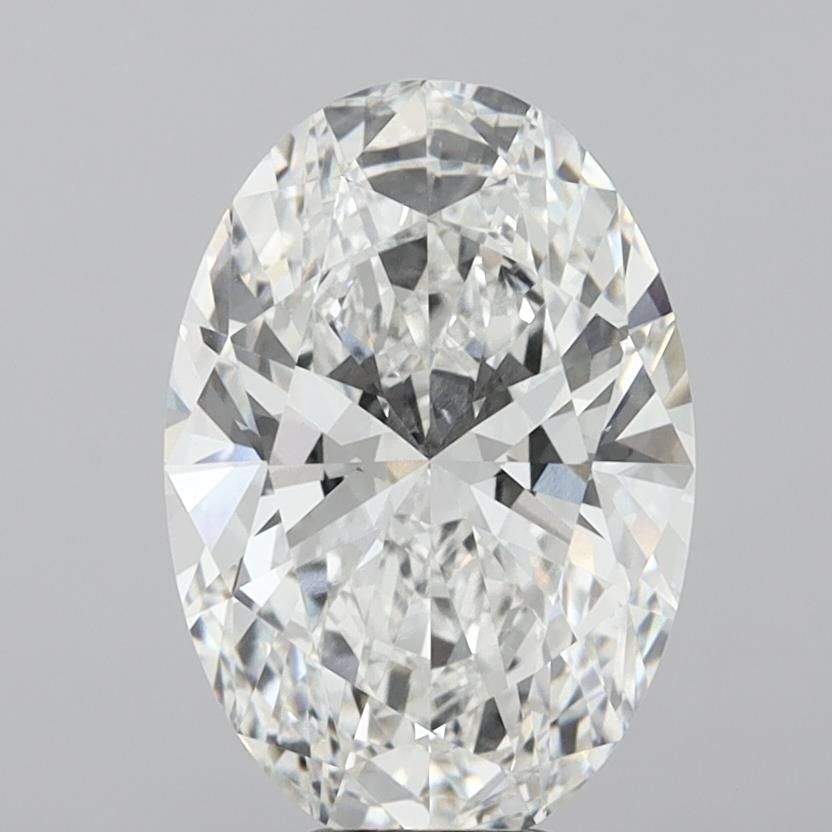 7.59ct Oval F VVS2 Lab-Grown Diamond