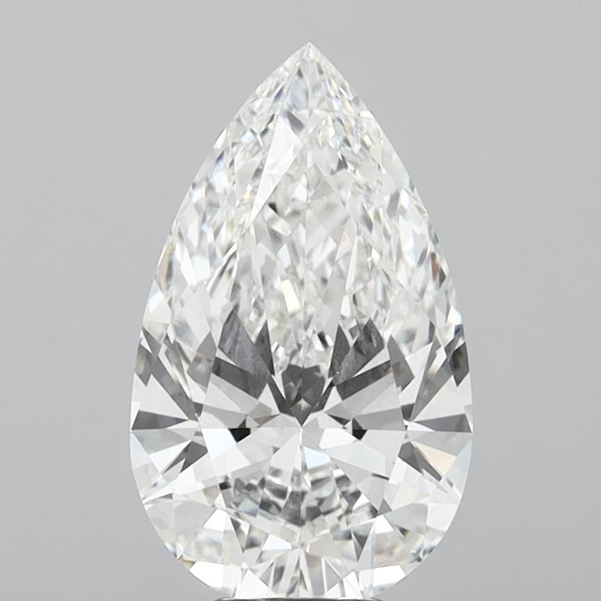 6.03ct Pear E VVS2 Lab-Grown Diamond