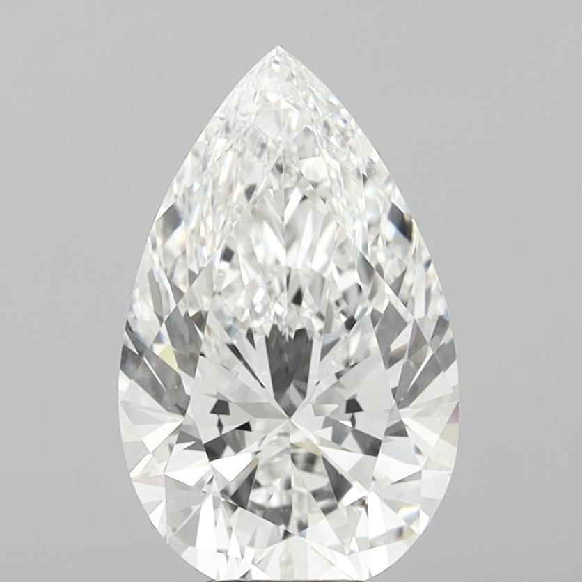 6.07ct Pear E VVS2 Lab-Grown Diamond