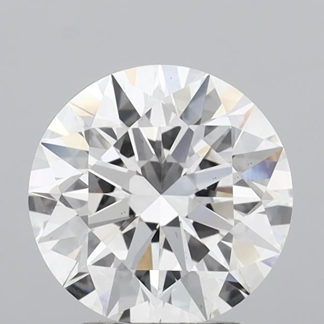 2.57ct Round F VS2 Lab-Grown Diamond