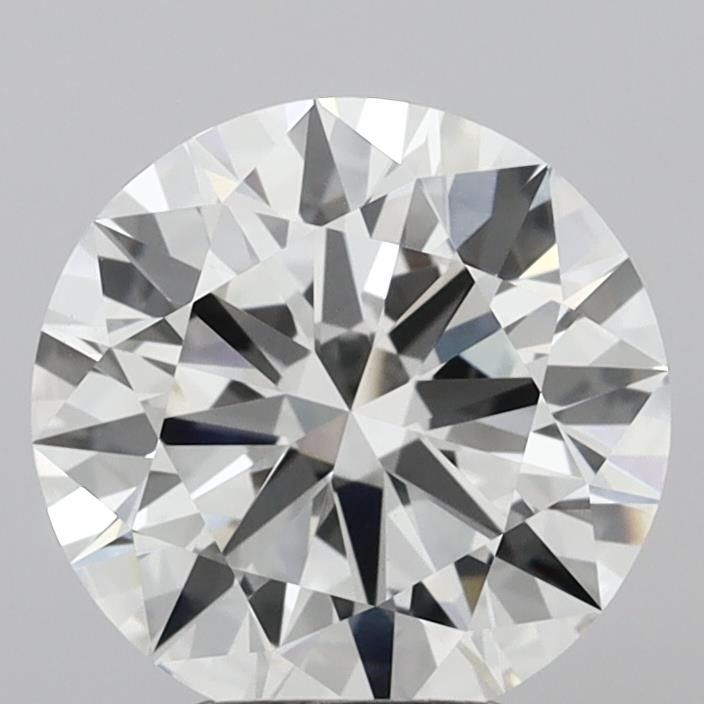 4.08ct Round F VVS2 Lab-Grown Diamond