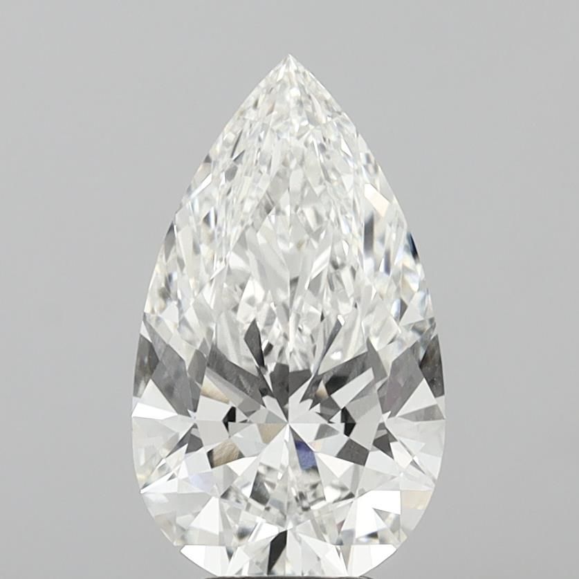 5.08ct Pear F VVS2 Lab-Grown Diamond