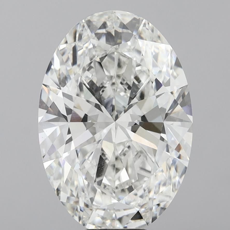 10.5ct Oval F VVS2 Lab-Grown Diamond