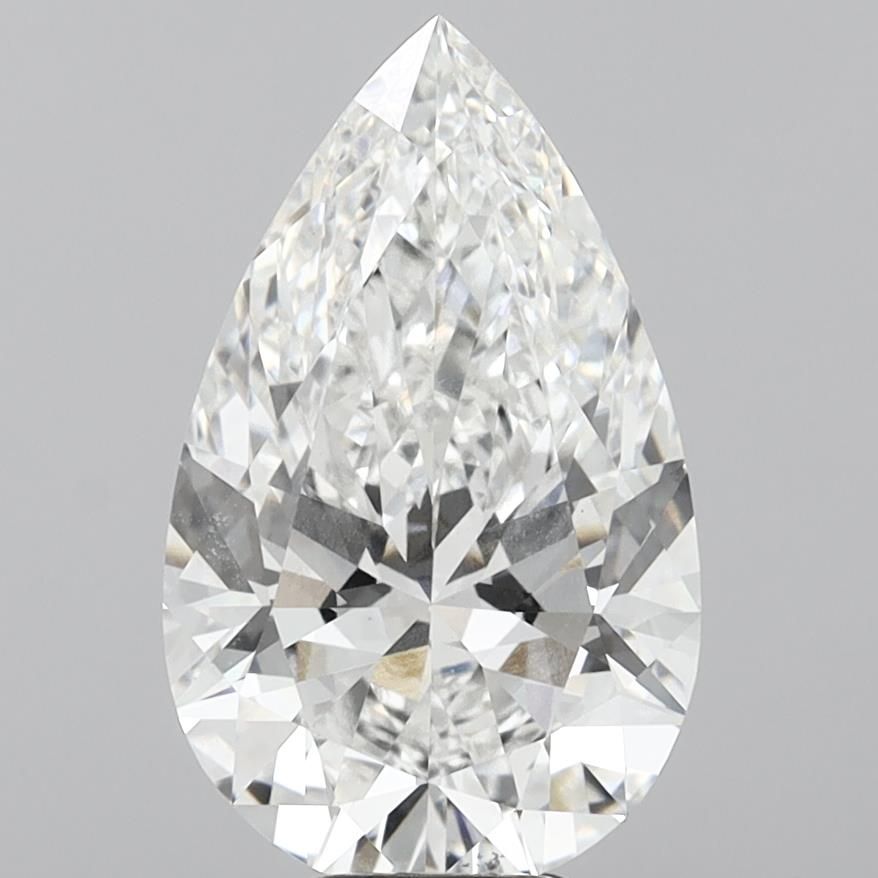 8.08ct Pear E VVS2 Lab-Grown Diamond