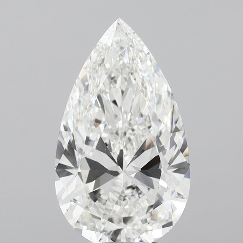 5.71ct Pear E VVS2 Lab-Grown Diamond