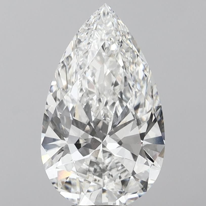 10.6ct Pear E VVS2 Lab-Grown Diamond