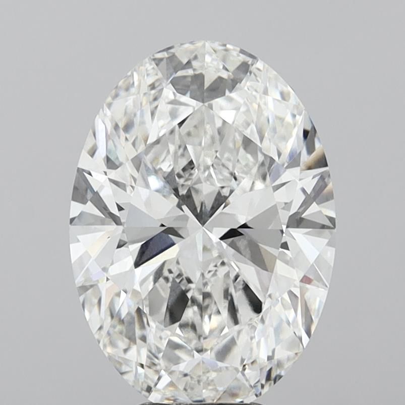 7.09ct Oval F VVS1 Lab-Grown Diamond