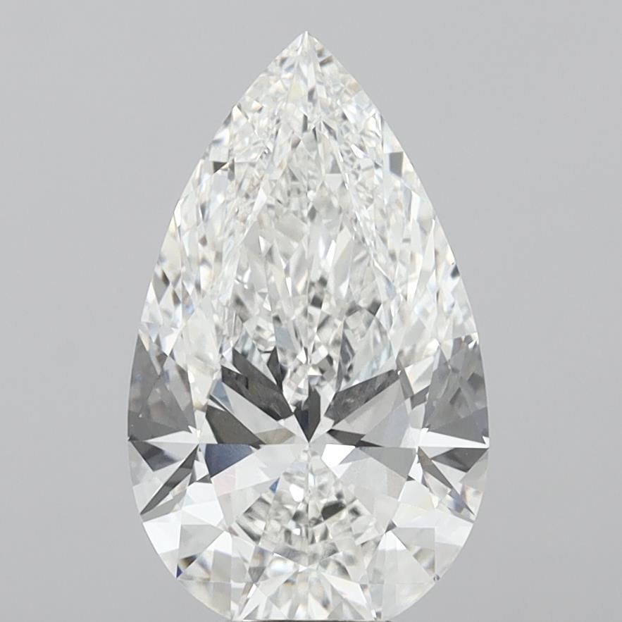 7.07ct Pear E VVS2 Lab-Grown Diamond