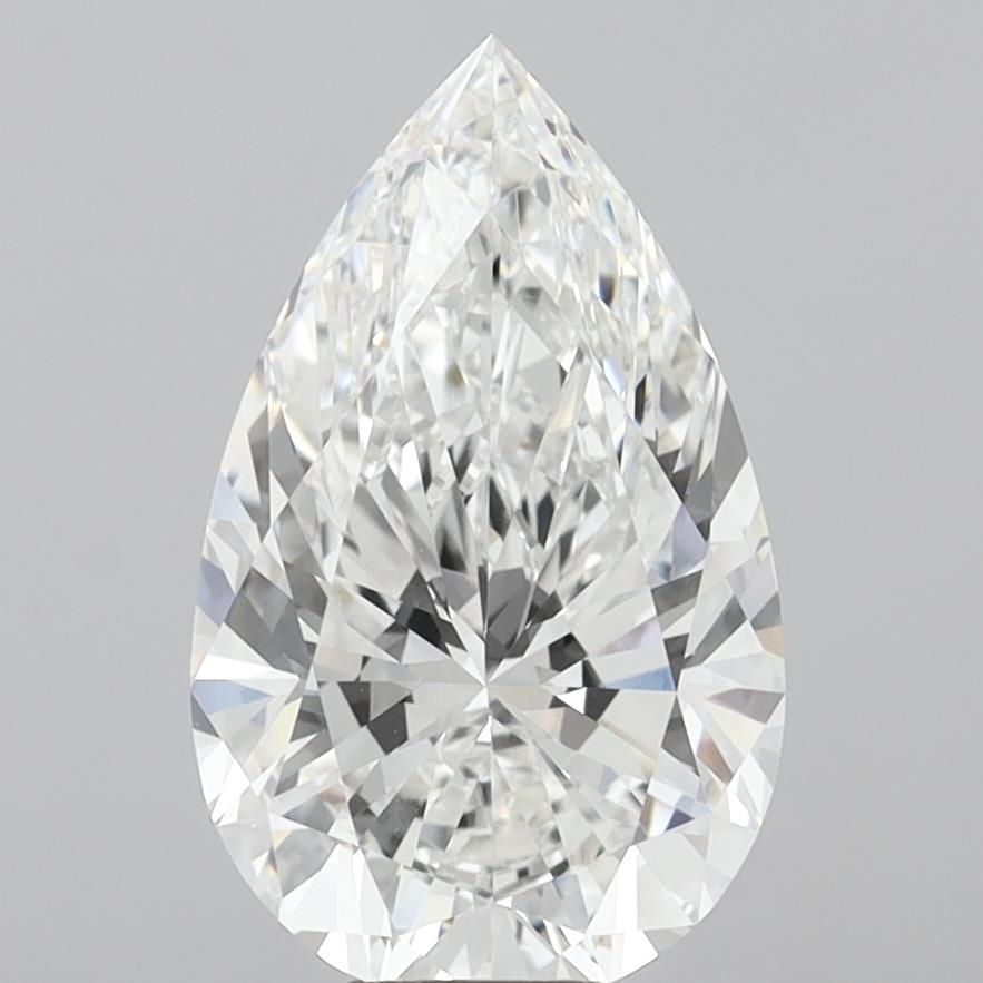 8.03ct Pear F VVS1 Lab-Grown Diamond