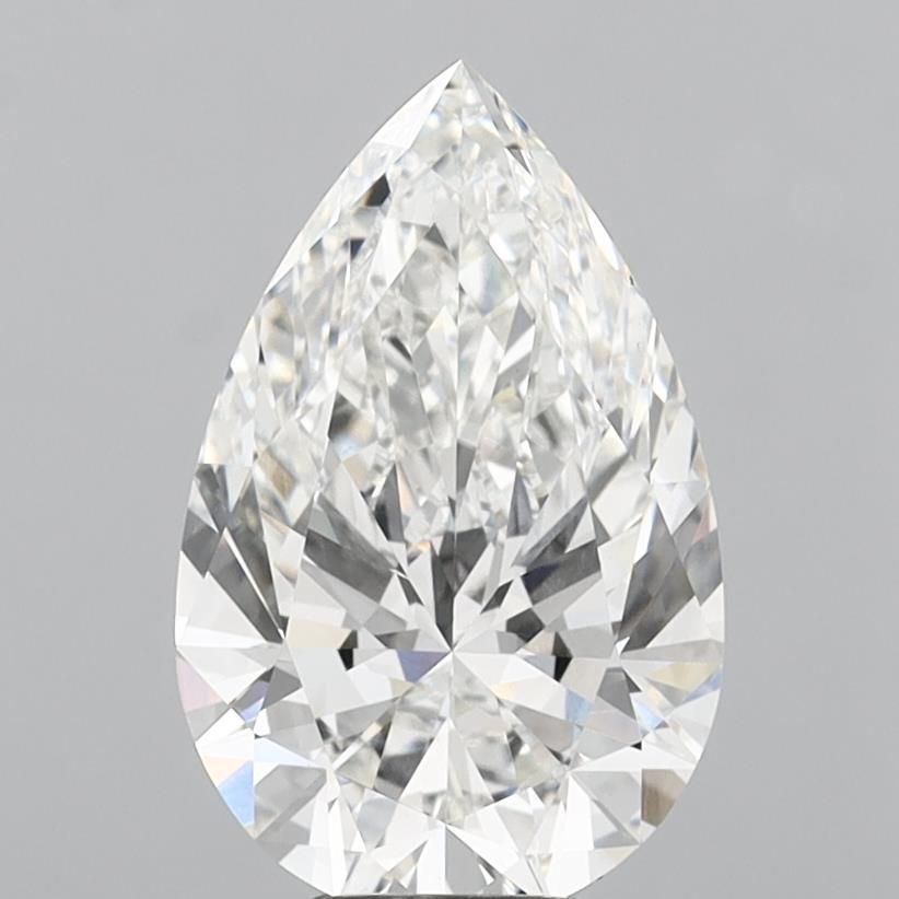 6.05ct Pear F VS1 Lab-Grown Diamond