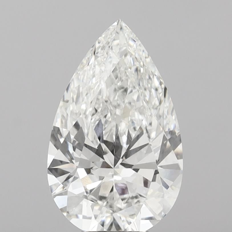 5.08ct Pear F VVS2 Lab-Grown Diamond