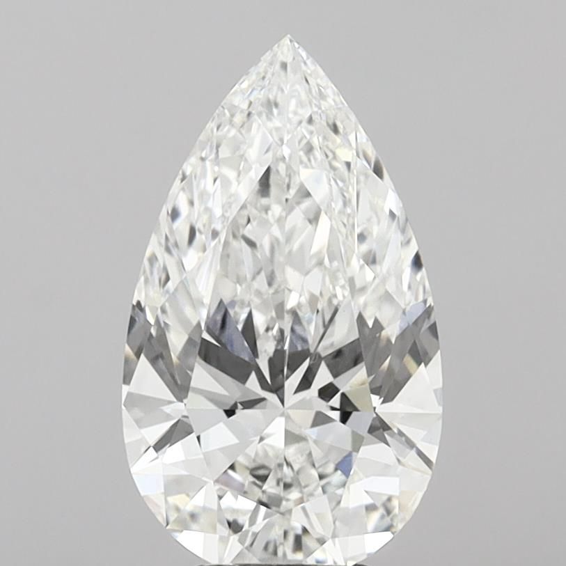5.06ct Pear F VS1 Lab-Grown Diamond