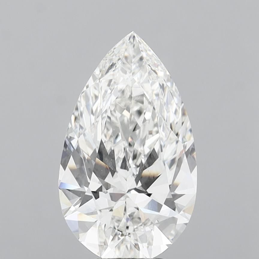 5.07ct Pear F VVS2 Lab-Grown Diamond