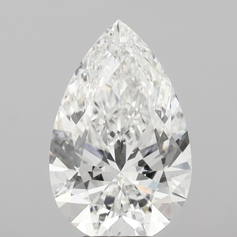 5.06ct Pear F VVS1 Lab-Grown Diamond