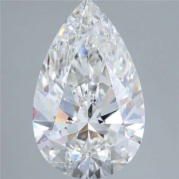 5.09ct Pear F VVS2 Lab-Grown Diamond
