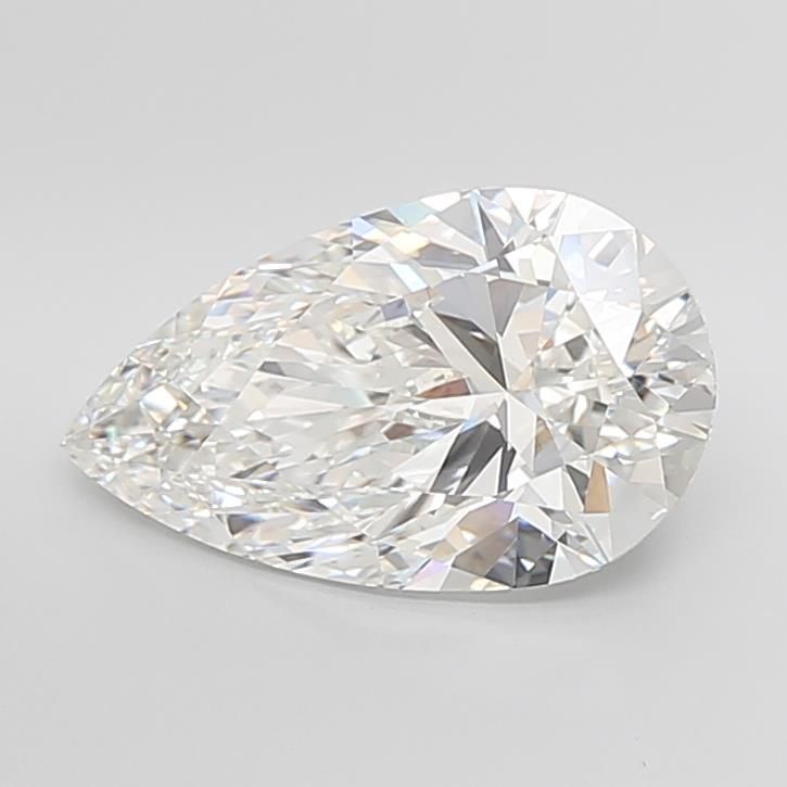 7.01ct Pear F VS1 Lab-Grown Diamond