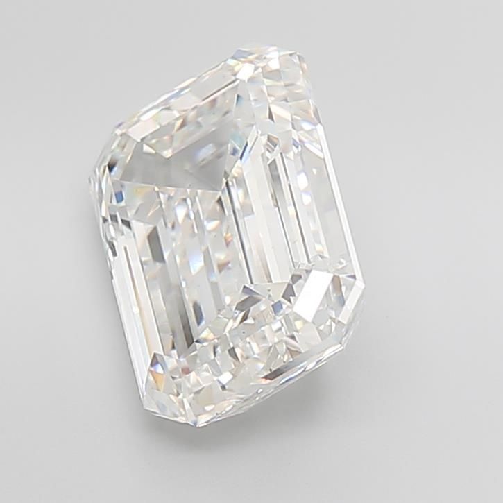 10.09 Carat EMERALD Shape F Colour VS1 Clarity  Cut - White Lab Diamond - 608648