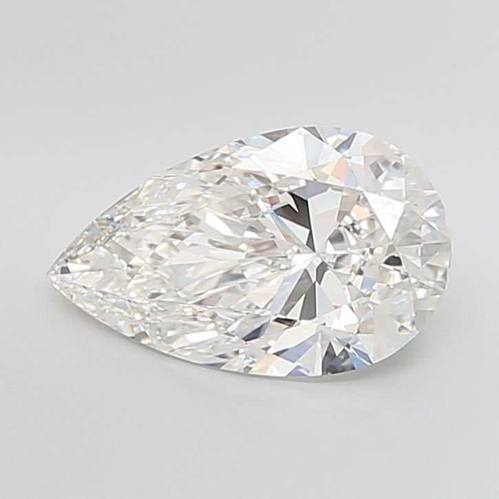 5.03ct Pear F VVS2 Lab-Grown Diamond