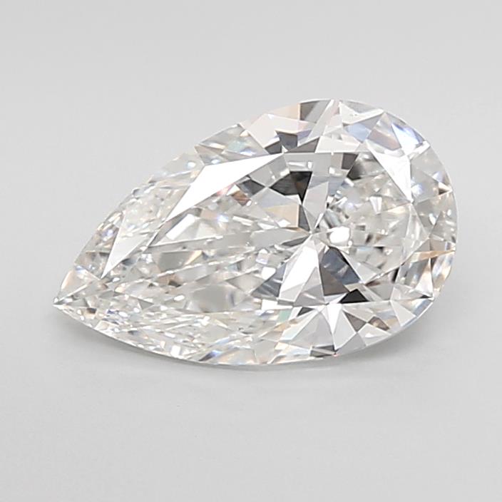 2ct Pear E VVS2 Lab-Grown Diamond