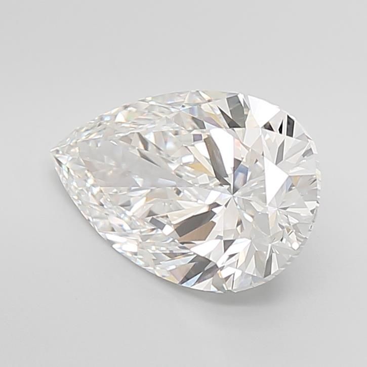 5.03ct Pear F VVS2 Lab-Grown Diamond