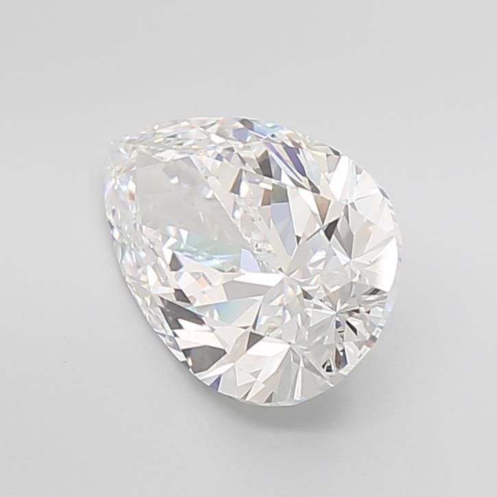 5.01ct Pear F VVS2 Lab-Grown Diamond
