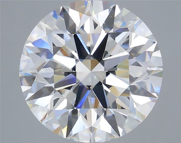 3.79ct Round E VVS2 Lab-Grown Diamond