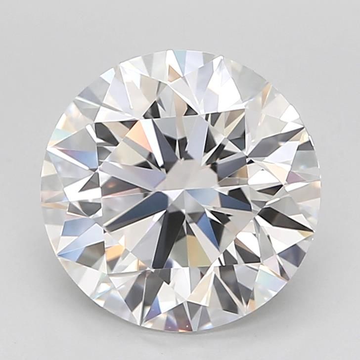 3.2ct Round D IF Lab-Grown Diamond
