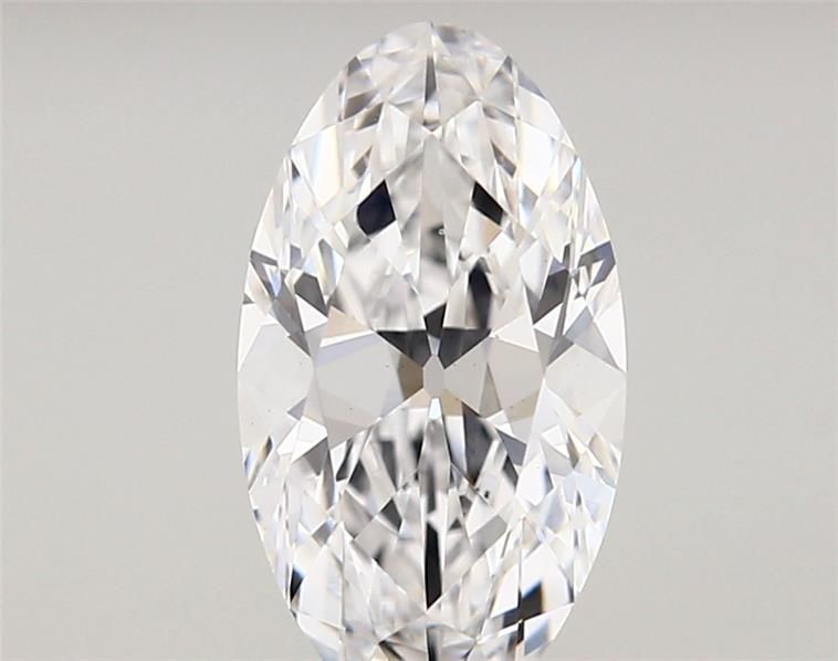 1.58ct Moval D VVS2 Lab-Grown Diamond