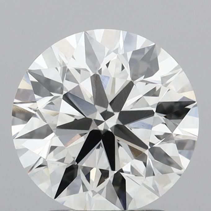 2.33ct Round F VVS2 Lab-Grown Diamond