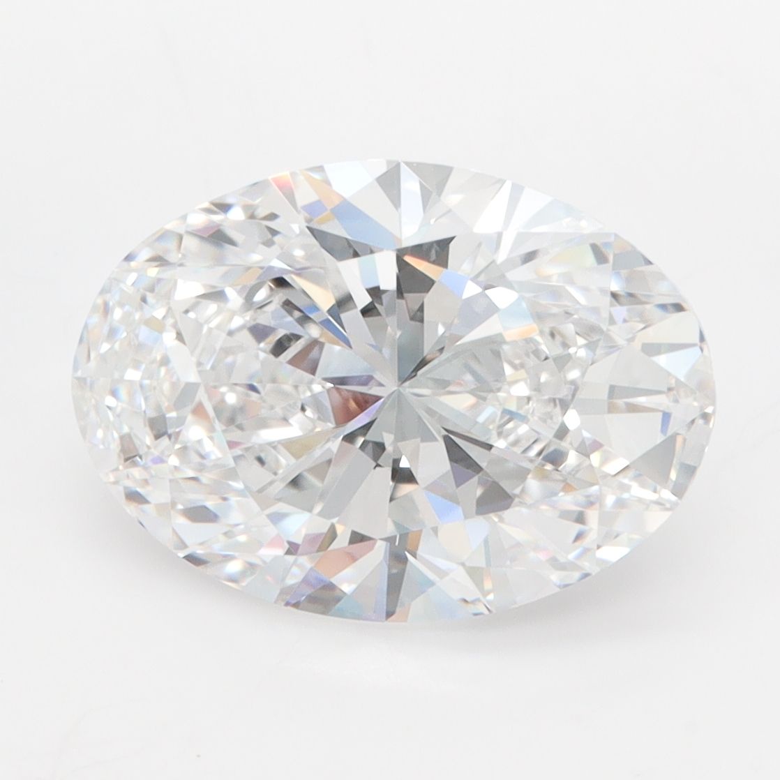 4.26ct Oval D IF Lab-Grown Diamond